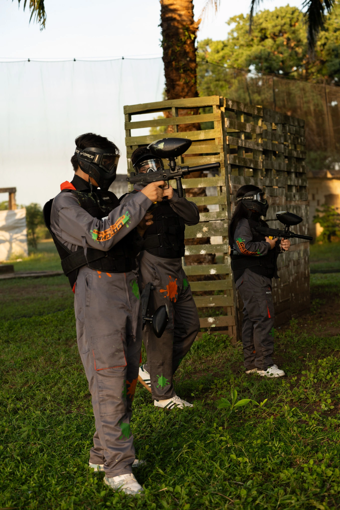 Equipo preparado para la misión de gotcha en Villahermosa Tabasco
